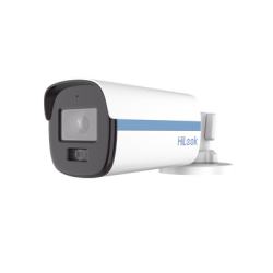 [Dual Light + ColorVu] Bala TURBOHD 3K / 5 Megapixel / Lente 3.6 mm / Audio por Coaxitron / 40 mts IR + 40 mts Luz Blanca / Exte