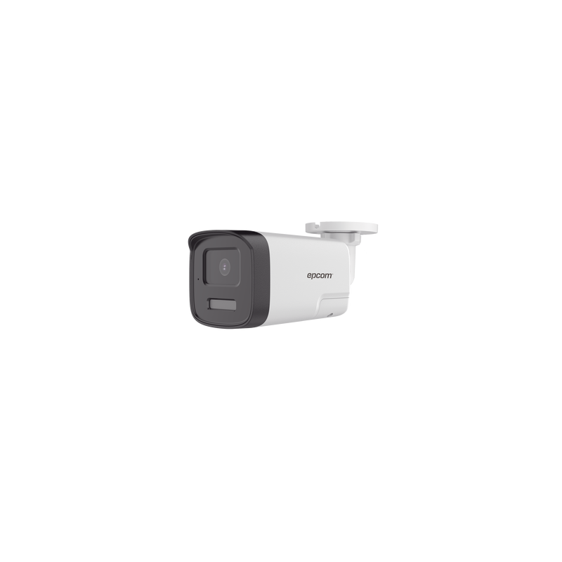 [Audio Bidireccional + Dual Light + ColorVu] Bala TURBOHD 4K (8 Megapixel) / Lente 2.8 mm / 40 mts IR EXIR + 40 mts Luz Blanca /