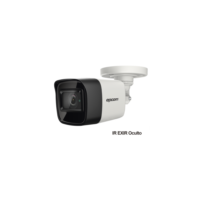 Bala TURBOHD 4K (8 Megapixel) / Gran Angular 102° / Lente 2.8 mm / Exterior IP67 / IR EXIR 30 mts / dWDR