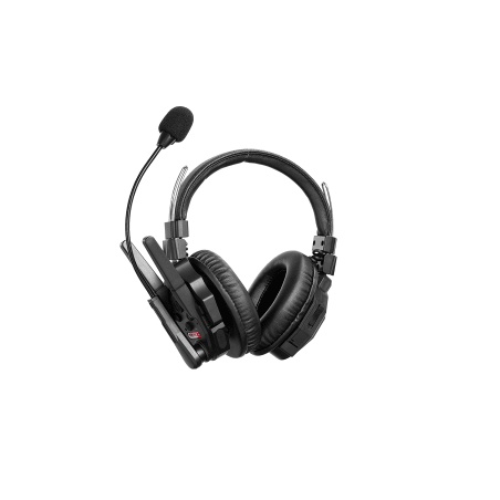 Intercomunicador Inalámbrico Binaural / Cancelación de Ruido IA / Rango 500 m (1640 ft) / Bluetooth 5.0 / Batería 1050mAh / R