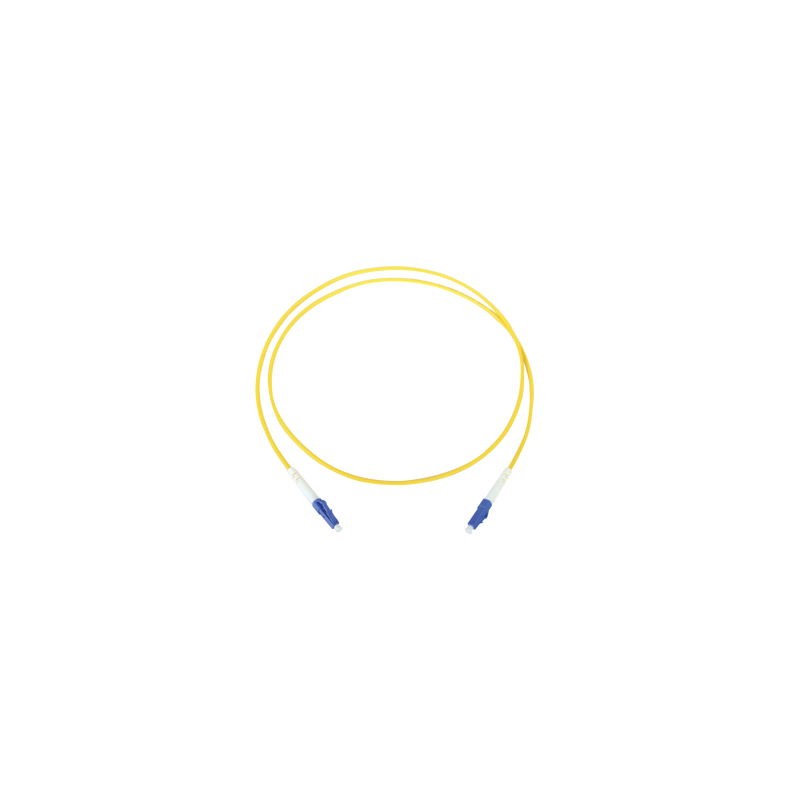 Jumper de Fibra Óptica Monomodo LC/LC Simplex de 1 Metro (3.28 Pies)