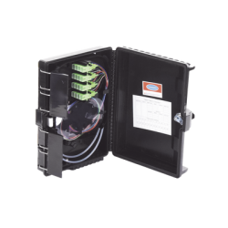 Cierre de Empalme para 24 Fusiones de Fibra Óptica, Interior/Exterior, con 16 Acopladores SC/APC y Splitter 1x16 SC/APC Incluid