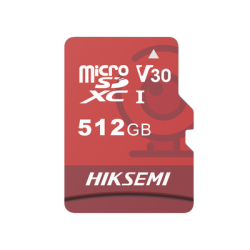 Memoria MicroSD / Clase 10 de 512 GB / Especializada Para Videovigilancia (Uso 24/7) / Compatibles con cámaras HIKVISION y Otra
