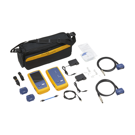 Certificador DSX-602 para Cable de Cobre Cat5e, Cat6 y Cat6A, Frecuencia de 500 MHz, Con WiFi Integrado y Pantalla LCD de 5.7 Pu