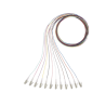 Kit de 12 Pigtails con Conector LC, Multimodo 50/125 OM3, 900um, de 1 Metro (3.28 Pies)