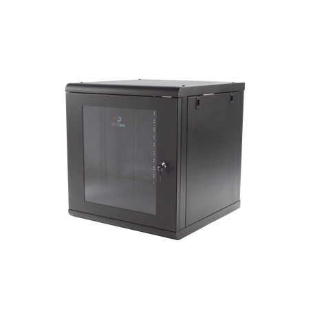 Gabinete de Pared 16U de 635 mm de Profundidad, Rack de 19 in en Acero Reforzado: Compacto y Resistente para Soluciones Profesio