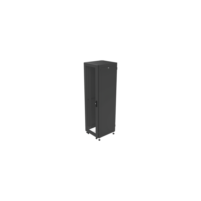 Gabinete para Telecomunicaciones Rack Estándar de 19", 42UR, 600 mm Ancho x 600 mm Profundidad. Fabricado en Acero, Se envía e