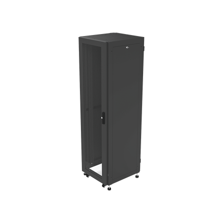Gabinete para Telecomunicaciones Rack Estándar de 19", 42UR, 600 mm Ancho x 600 mm Profundidad. Fabricado en Acero, Se envía e