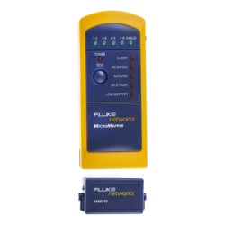 Probador de Mapa de Cableado MicroMapper, para Verificar Rápida y Fácilmente la Integridad del Cableado de Par Trenzado de Eth