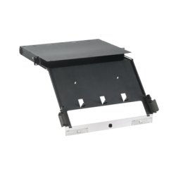 Panel de Distribución de Fibra Óptica, Acepta 4 Placas FAP o FMP, Bandeja Deslizable e Inclinable Hacia Abajo, Hasta 96 Fibras