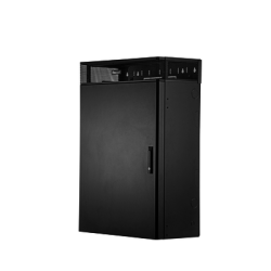 Gabinete de Montaje en Pared TrueEdge™, Con 6 UR para Equipo Activo y 6 UR para Paneles de Parcheo, Fabricado en Acero, Color 