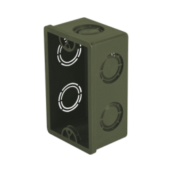 Caja Chalupa de 1/2" para Instalaciones de PVC Conduit Pesado.