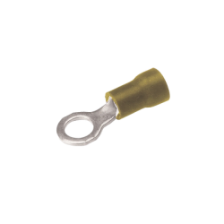 Zapata Terminal de Ojillo para Tornillo 5/16 in (8 mm)/ Calibre 12-10 AWG / Con Aislamiento de Vinilo.