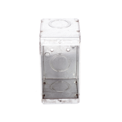 Caja (Chalupa) Multigang de 1 Gang/ Profundidad de 2-1/2 Pulgadas (6.35 cm)/ 8 TKO (1/2 y 3/4).