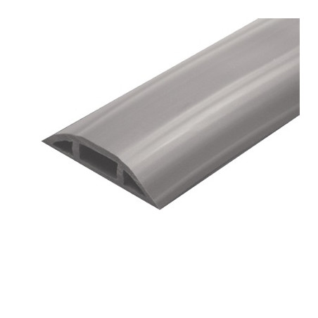 Canaleta flexible color gris de PVC auto extinguible tramo de 2.5m (9300-01253)
