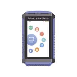 Mini OTDR Touch para Pruebas en Enlaces Fibra Óptica Activos (Prueba de Fibra Viva) / Longitud de Onda en 1625nm / Integra Func