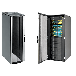 Gabinete Rack ProLine ConnecTek 42 UR / 2000 x 800 x 1100 mm Con Capacidad 1134 kg Acero, Color Negro Con Organizadores Laterale