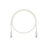 Cable de Parcheo UTP, Cat6A, 24 AWG, CM, Color Blanco, 2.13 Metros (7 Pies)