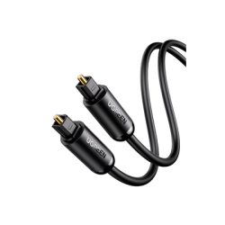 Cable Óptico Toslink (S/PDIF) de Alta Calidad para Audio Digital / 3 Metros (9.84 Pies) / Tapa de Protección / Dolby 7.1 Canal