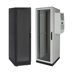 Gabinete de Telecomunicaciones ProLine V/D, 600 mm de Ancho, 1000 mm de Profundidad, Compatible Con Aire Acondicionado Tipo G52,