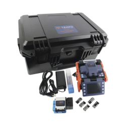 Fusionadora de Fibra Óptica de Alineación por Núcleo con 6 Motores con Pérdida Típica (SM) 0.01 dB (MM) 0.04 dB) / Capacita