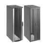 Gabinete de Telecomunicaciones de 42 UR ProLine FloTek, 600 mm de Ancho, 1000 mm de Profundidad, Color Negro