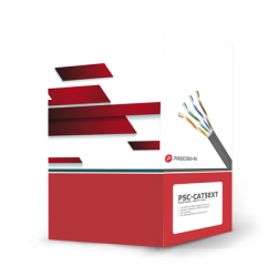 Bobina de Cable de UTP de 4 Pares Cat5e de 305 Metros (1000 Pies), 100% Cobre, LDPE Resistente a Rayos UV, Color Negro, 24 AWG, 