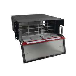 Distribuidor de Fibra Óptica de Alta Densidad LigthVerse *Pro* Para Rack de 48.26 cm (19 Pulgadas), Acepta 16 Placas Plug and P
