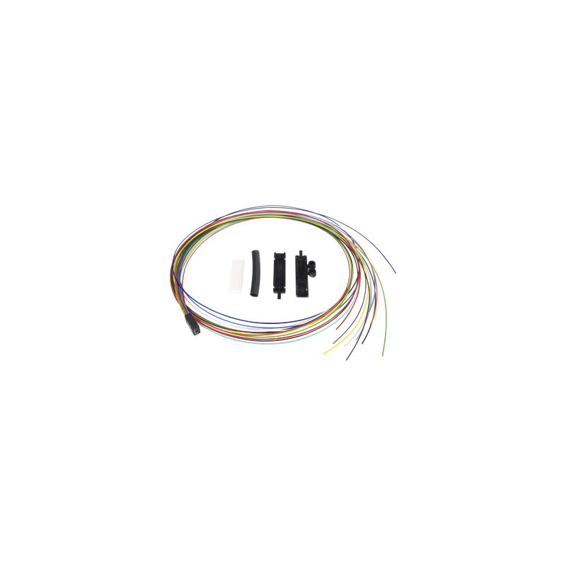 Kit Fan-Out de 12 Fibras, Para Convertir de 250 a 900 Micras, 1 Metro (3.28 Pies)