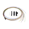 Kit Fan-Out de 12 Fibras, Para Convertir de 250 a 900 Micras, 1 Metro (3.28 Pies)