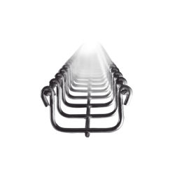 Charola Tipo Malla 33/50 mm, Acabado Electro Zinc, Hasta 26 Cables Cat6, Tramo de 3 Metros