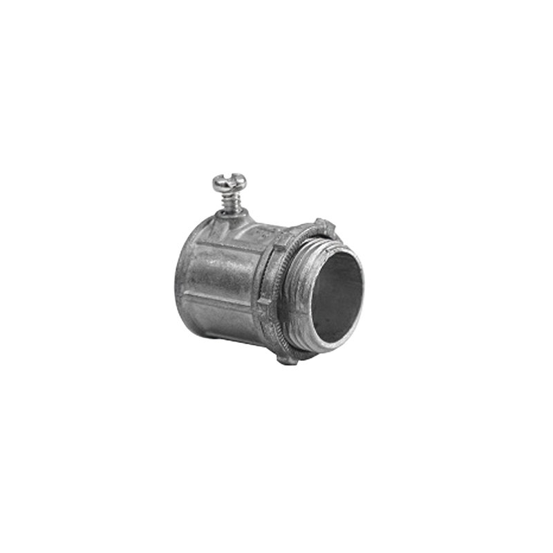 Conector de 1" para Tubo Pared Delgada con Tornillos Opresores.