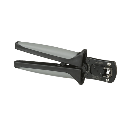 Pinzas Ponchadoras Para Plugs Modulares RJ45, Cat5e, Cat6 y Cat6A, Color Negro