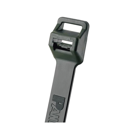 Cincho de Nylon 6.6, Extra Resistente, 1019mm largo x 12.7mm ancho, Color Negro Exterior, Resistente a Rayos UV, Paquete de 25 P