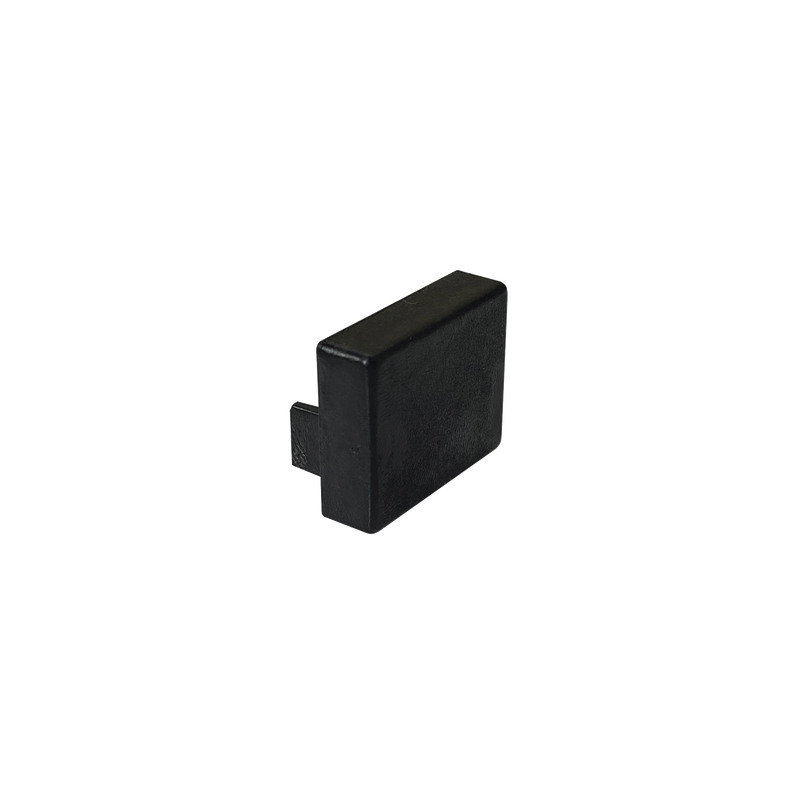 Tapa Final en Color Negro de PVC Auto Extinguible, Para Canaleta TMK-1720-N-CC (5290-02003)