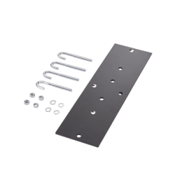 Kit de Conexión a Rack, Para Escalerillas de 12 y 6 in de Ancho, de Acero, Color Negro