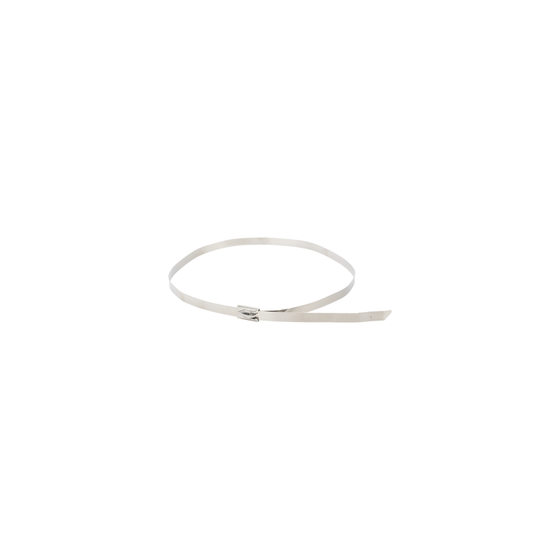 Corbata o Cincho de Acero Inoxidable 4.6 x 360mm (10 piezas)