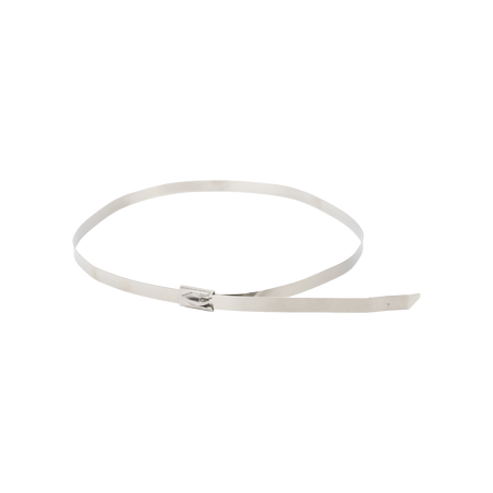 Corbata o Cincho de Acero Inoxidable 4.6 x 360mm (10 piezas)