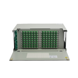 Distribuidor de Fibra Óptica para 96 Empalmes, con 96 Acopladores SC/APC y 96 Pigtails, 19, 4 UR