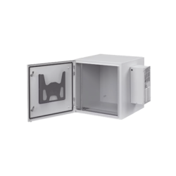 Gabinete Industrial ProTek de 12 UR de 612 x 600 x 614 mm Puerta Sólida Con Aire Acondicionado de 800 BTU Protección NEMA Tipo