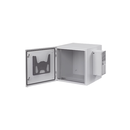 Gabinete Industrial ProTek de 12 UR de 612 x 600 x 614 mm Puerta Sólida Con Aire Acondicionado de 800 BTU Protección NEMA Tipo