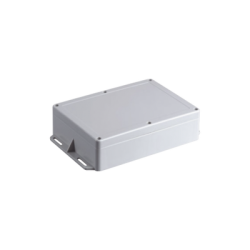 Gabinete Plástico para Exterior (IP65) de 160 x 220 x 100 mm Cierre por Tornillos Metálicos. Tiene Orejas para instalación a 