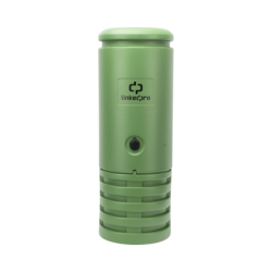 Pedestal para Cajas de Empalme de Fibra Óptica Cilíndrico Color Verde con Bracket Estándar (No Incluye Caja de Empalme)