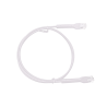 Mini Patch Cord Cat6 Ultra Slim 2 Metros (6.56 Pies) Blanco ? Ahorra Espacio sin Organizadores, con Bota Flexible