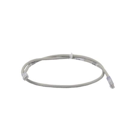 Cable de Parcheo TX6, UTP Cat6, 24 AWG, CM, Color Gris, 3.05 Metros (10 Pies)