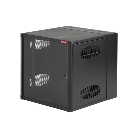 Gabinete AccessPlus 26 UR de Montaje en Pared de 19in, Rieles Numerados y Roscados 10-32, Puerta con Ventana de Seguridad, 600 m