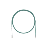 Cable de Parcheo TX6, UTP Cat6, Diámetro Reducido (28AWG), Color Verde, 3.05 Metros (10 Pies)