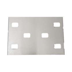 Cople para Uniones de Escalera de Aluminio / Plano / Peralte 3 1/4" / Incluye Tornilería