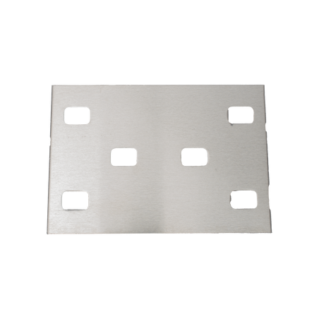 Cople para Uniones de Escalera de Aluminio / Plano / Peralte 3 1/4" / Incluye Tornilería