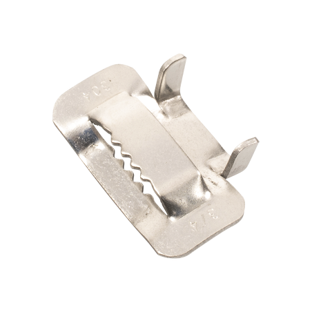 Hebilla de Acero Inoxidable T, 3/4", 100 piezas